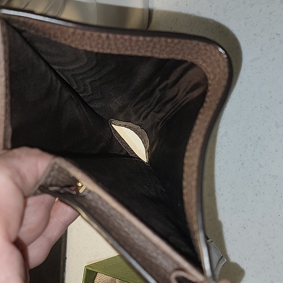 NEW Authentic Gucci Sherry Line compact wallet - Picture 7 of 12